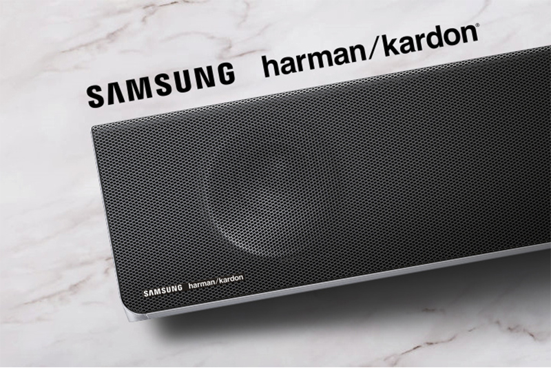 Sản phẩm mới được in logo của cả Samsung và Harman Kardon